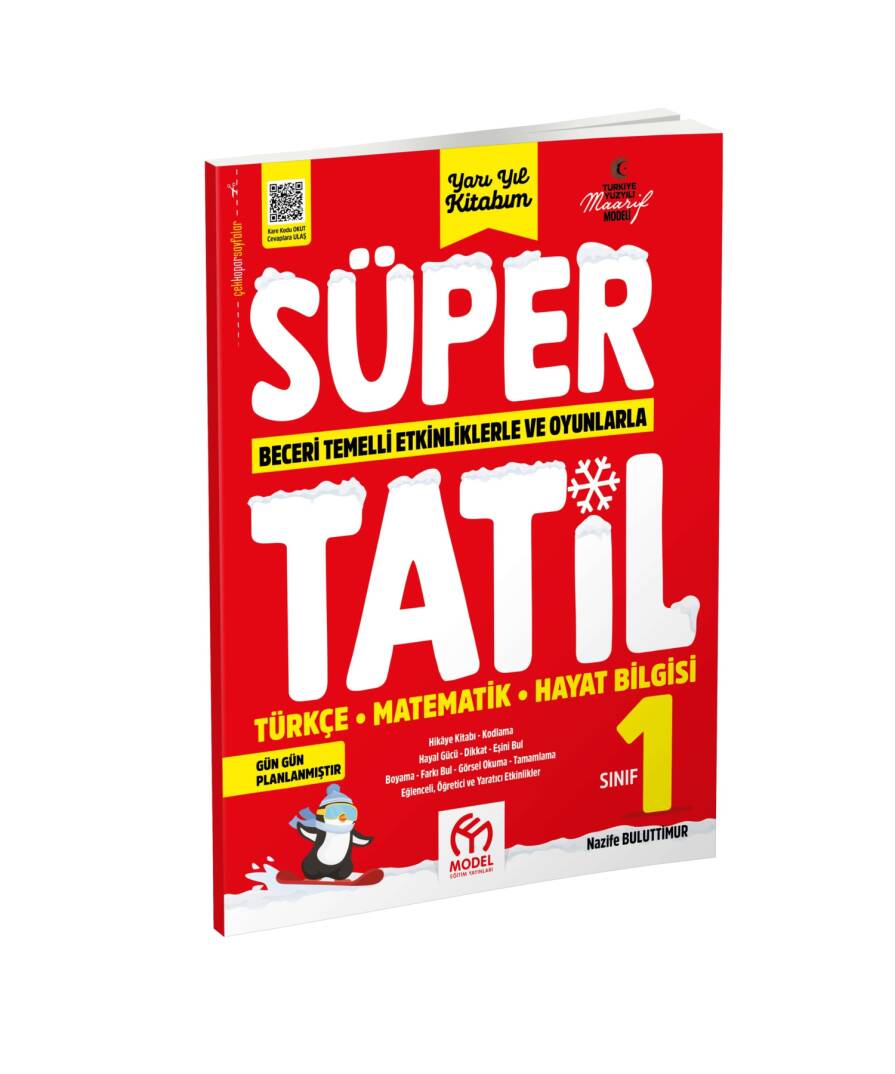 1. Sınıf Süper Tatil Yarı Yıl Seti - 1