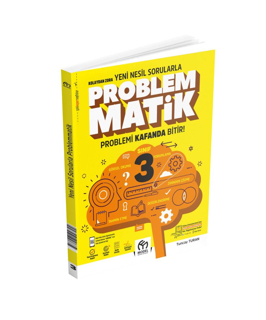 3. Sınıf Kolaydan Zora Beceri Temelli Sorularla Problemmatik - 1