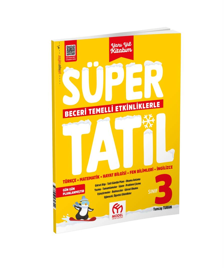 3. Sınıf Süper Tatil Yarı Yıl Seti - 1