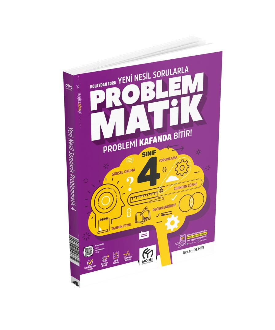4. Sınıf Kolaydan Zora Beceri Temelli Sorularla Problemmatik - 1