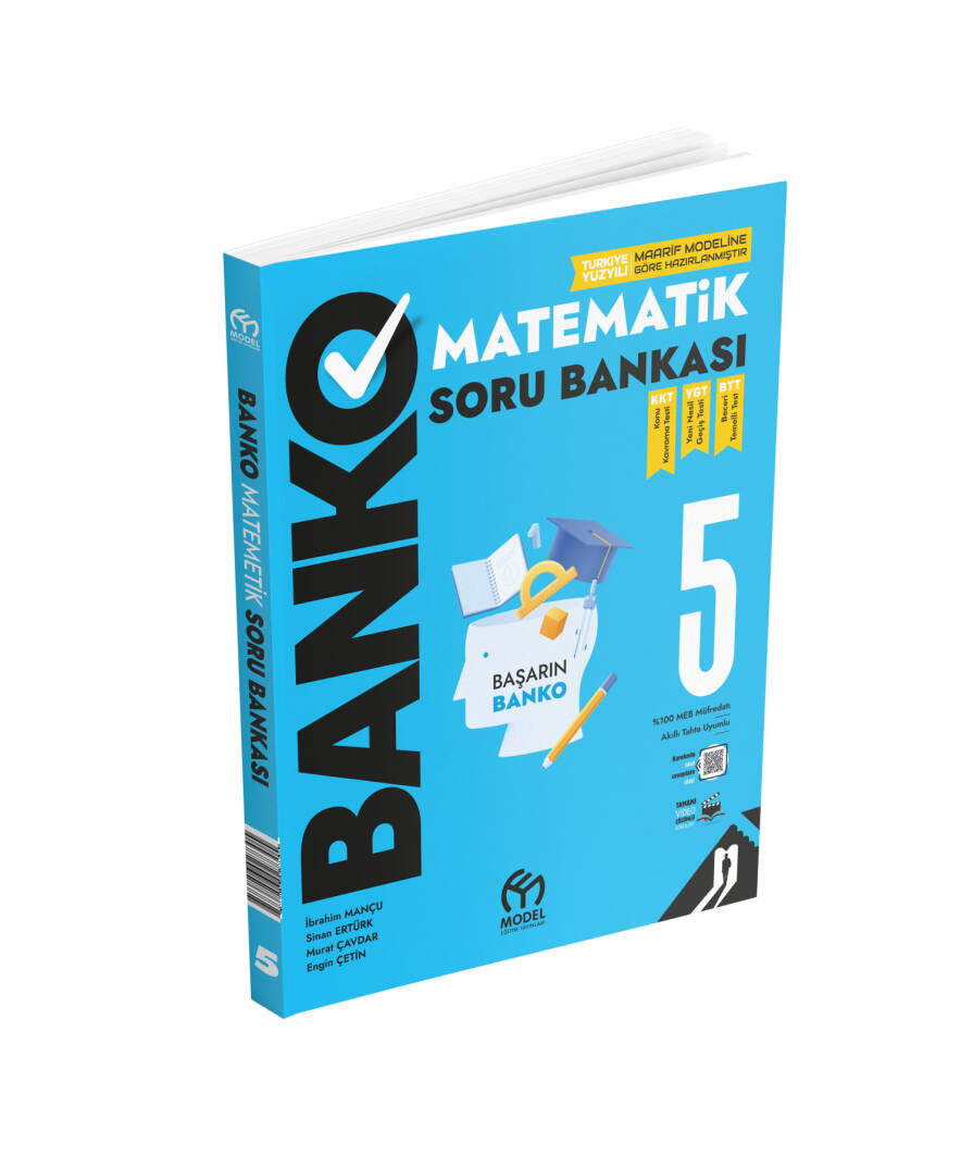 5. Sınıf Banko Matematik Soru Bankası - 1