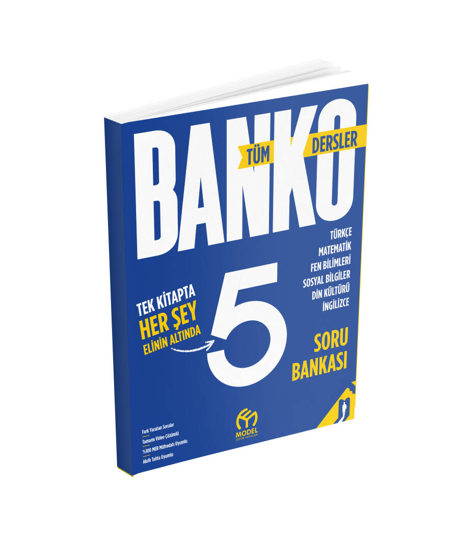 5.Sınıf BANKO Tüm Dersler Soru Bankası - 1