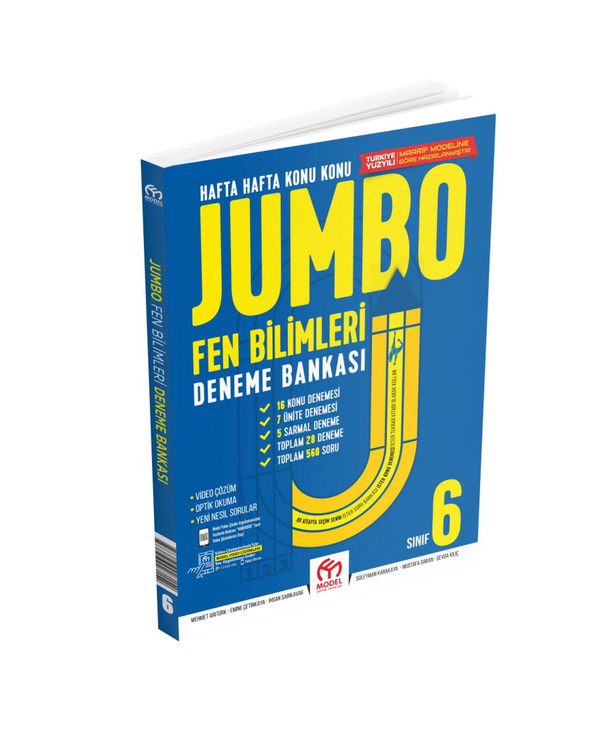 6. Sınıf Jumbo Fen Bilimleri Deneme Bankası - 1
