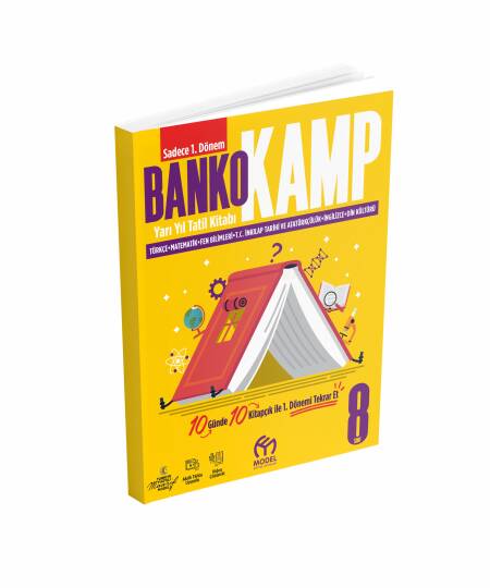 8. Sınıf Banko Kamp Yarı Yıl Tatil Kitabı (Tüm Dersler)