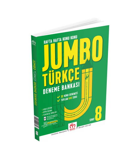 8. Sınıf Jumbo Türkçe Deneme Bankası