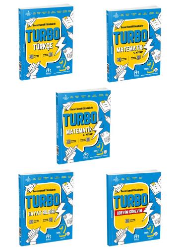 2.Sınıf Turbo Eğitim Seti (5 Kitap)