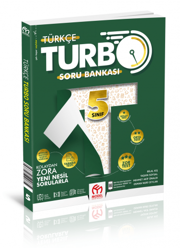 5.Sınıf Turbo Türkçe Soru Bankası Bilal KIŞ