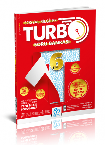 6.Sınıf Turbo Sosyal Bilgiler Soru Bankası