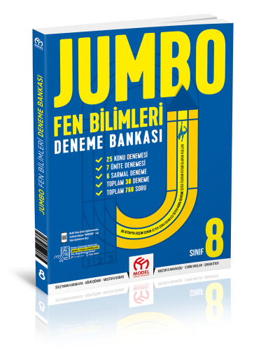 8.Sınıf Jumbo Fen Bilimleri Deneme Bankası Mustafa DABAN