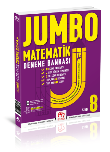 8.Sınıf Jumbo Matematik Deneme Bankası İbrahim MANÇU