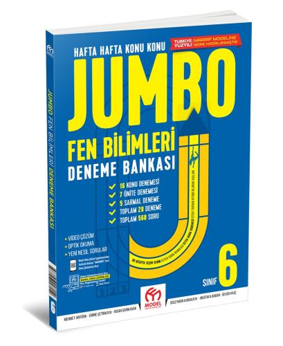 6.Sınıf Jumbo Fen Bilimleri Deneme