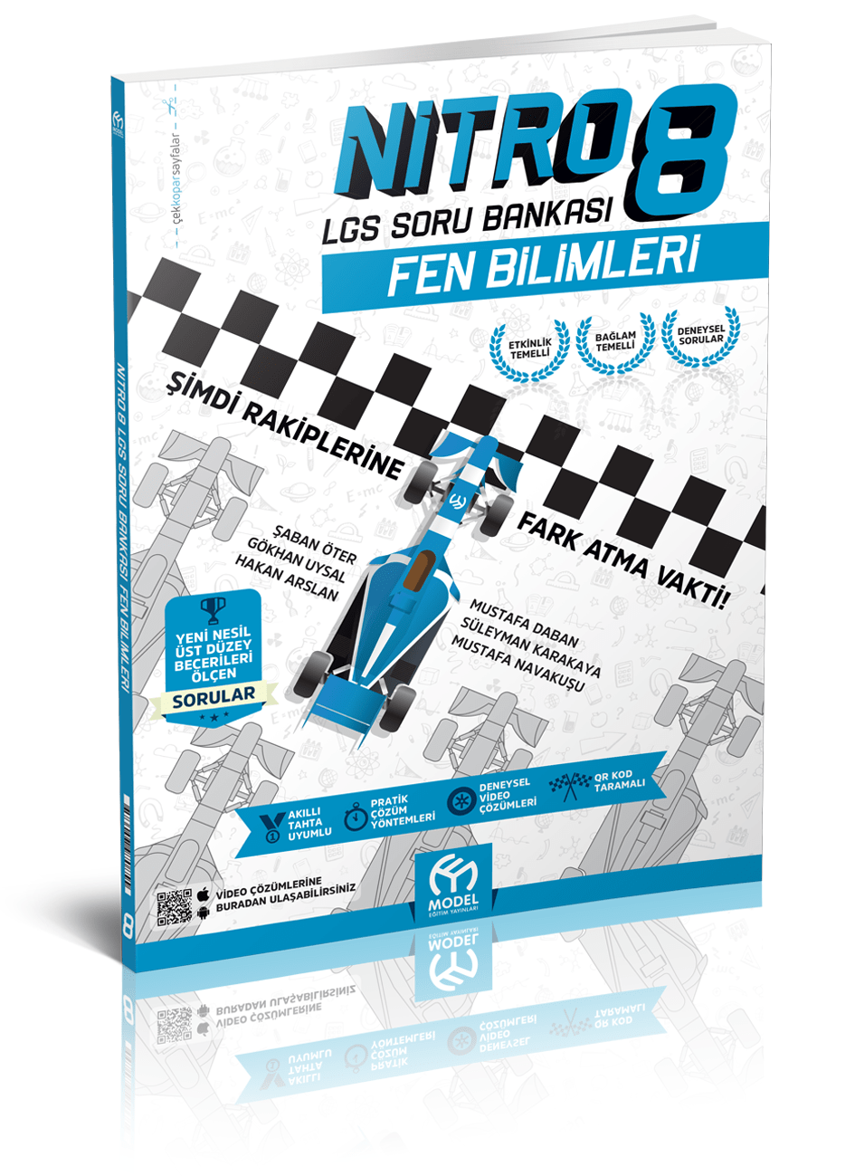 8. Sınıf Nitro LGS Fen Bilimleri Soru Bankası Mustafa DABAN
